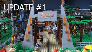 LEGO Jurassic Park MOC Uptade 0 [upl. by Daphne172]