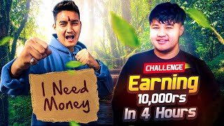 COOLBOY VS 2B GAMER WHO CAN MAKE MORE MONEY IN 4 HOURS CHALLENGE [upl. by Leesa]