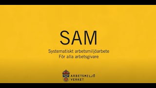 Introduktion till systematiskt arbetsmiljöarbete för alla arbetsgivare [upl. by Ainesell215]