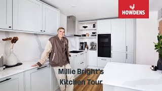 Millie Brights Howdens Kitchen Makeover Tour [upl. by Allehc]