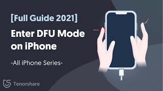 How to Enter DFU Mode on iPhone  All Series Full Guide 2021 [upl. by Anelra]