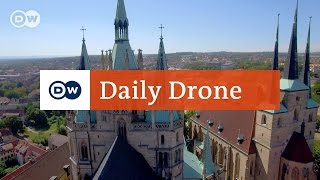 DailyDrone Domberg in Erfurt [upl. by Hannibal]