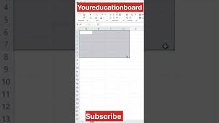 MS Excel Tricks for select Datadjexcel viralshort exceltips computer education spreadsheet [upl. by Doralynne]