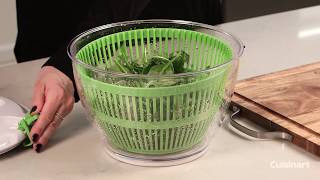 Cuisinart®  Salad Spinner [upl. by Submuloc]