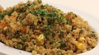 Quinoa and Mixed Vegetable Pulao  Sanjeev Kapoor Khazana [upl. by Atteynod998]