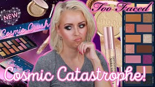 TOO FACED COSMIC CRUSH COLLECTION REVIEW  2 LOOKS  DUPES  Steffs Beauty Stash [upl. by Pontus]