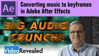 Converting music to keyframes in Adobe After Effects [upl. by Haimerej]