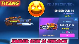 Finally Ember Gun 16 Unlock 🔓  Mech Arena [upl. by Doane991]