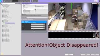 AxxonSoft Object Disappearance Detection [upl. by Festus]