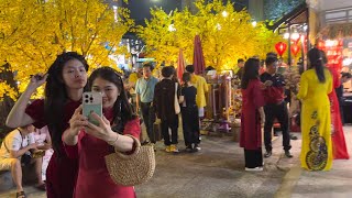 Vietnam Lunar New Year 2024  Saigon Night Market [upl. by Mufinella176]