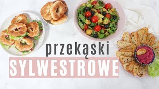 Sylwestrowe PROSTE PRZEKĄSKI na imprezę [upl. by Reeher646]