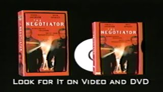 THE NEGOTIATOR 1998 VHS movie trailers amp previews VHS Rip  VHS Digitization from Dirty Work [upl. by Naegem]