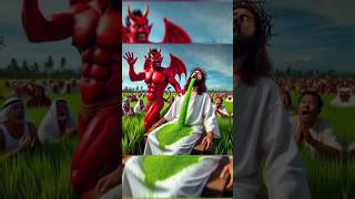 The devil vs jesus boomating jesus jesuschrist god godfather davil viral shorts king op [upl. by Naryt]