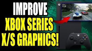 How to Improve Xbox Series SX Graphics with Best Display Settings Best Method [upl. by Arron]