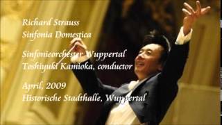 R Strauss Sinfonia Domestica  Kamioka  Sinfonieorchester Wuppertal [upl. by Annua207]