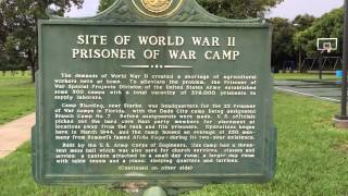 World War II Prisoner of War Camp in Dade City [upl. by Nnaitsirhc]