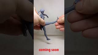 coming soon Lady Figure V02 3dprints 3dfigure3dprinting actionfigures toys figure3dartwoman [upl. by Benoite]