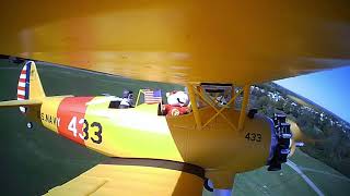 Eflite PT17 Veterans Day flight over Hendersonville TN with Buccee onboard [upl. by Winchester]