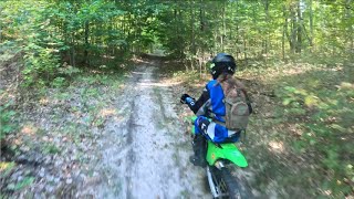 kx112yz125x goin to griffsgraavys garage [upl. by Nortal]