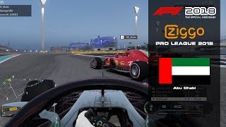 F1 2018  Ziggo Pro League  Round 21 Abu Dhabi Grand Prix [upl. by Pattison]