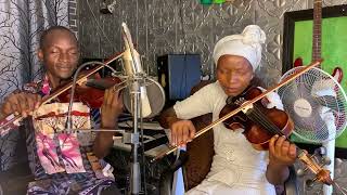 ThouartWorthyOLordDuet by Jstrings and Dorcas De Violinist [upl. by Munmro]