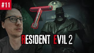 Resident Evil 2 Remake Claire  Pegando a Manivela do Esgoto 11 [upl. by Stargell]