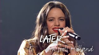 Rosalía performs her smash hit Malamente on Later with Jools Holland [upl. by Dnomhcir]