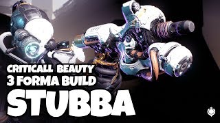 WARFRAME STUBBA 3 FORMA BUILD amp REVIEW [upl. by Hartzke855]