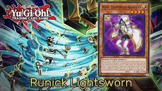 Optimized Runick Lightsworn Deck  Secret Meta Contender in the TCG YuGiOh Replay Video EdoPRO [upl. by Faus922]