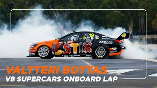 Valtteri Bottas V8 Supercar onboard at the Adelaide Motorsport Festival [upl. by Nwahsor]