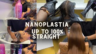 Nanoplastia करने का सही तरीका  Same Day Wash Advance Treatment Nanoplastia Tutorial Salonfact [upl. by Tad]