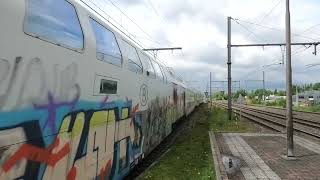 NMBS SNCB  M6 Dubbeldek  Dosto  Kontich  Lint  L25  Brttrainz  HLE 18 [upl. by Alyhc]