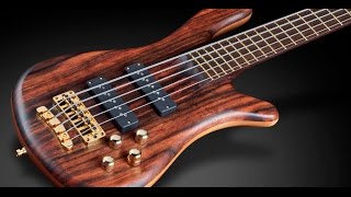 Warwick Custom Shop Masterbuilt  Streamer Stage II 5String Macassar Ebony Top  16 3142 [upl. by Oeak]