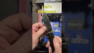 Sharpening a Benchmade EDC Knife [upl. by Kev758]