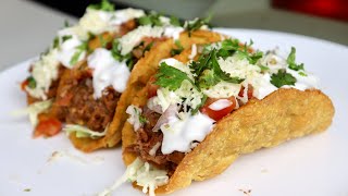 Mexican veg tacos 🌮 recipe  homemade taco recipe [upl. by Ghassan]