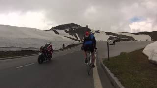 Grossglockner Aufstieg mit Fahrrad bis EdelweißSpitze [upl. by Desai]