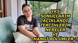 YKS SINAV SONUÇLARIM AÇIKLANDI TERCİHLERİMİ BELİRLEDİM ÇOK ŞAŞIRACAKSINIZ [upl. by Inahpets]