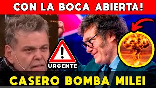 ALFREDO CASERO BOMBA MILEI 🚨 PERIODISTAS DE TN QUEDARON CON LA BOCA ABIERTA [upl. by Allemap]