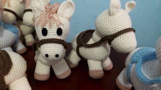 Caballito amigurumi parte 3 [upl. by Ahsemad82]