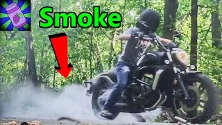 Burnouts and Wheelies on my Bike  Kawasaki Vulcan S Motorcycle [upl. by Hiller]