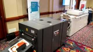 Ricoh 901 with Inline UV Coater [upl. by Asylem]