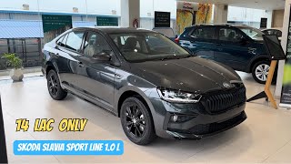 Skoda Slavia Sportline 10 🔥🔥 14 Lac only Top model se better hai eyskoda skodaslavia carholic14 [upl. by Tenahs]