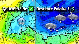 ❄️ Descente Polaire en Approche  Goutte Froide Confirmée 🌨️ Préparezvous au Froid [upl. by Bertelli]