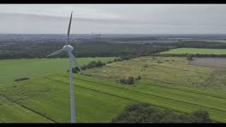 Enercon E40 Windkraftanlage  Wind Turbine Windfarm [upl. by Polad572]