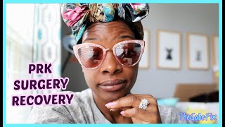 PRK Lasik EYE SURGERY  WEEK 1 RECOVERY [upl. by Inalan]