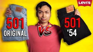 Which Jean Is Better  Levis 501 Original vs 501 54 [upl. by Layton]