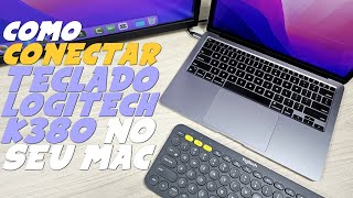 Como CONECTAR o TECLADO K380 no MACBOOK  MAC OS [upl. by Pansir253]