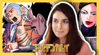 Lets Read GOLDEN KAMUY Chapters 50  52  Some European Chick [upl. by Kyred]