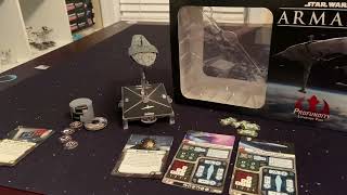 Star Wars Armada MC75 review [upl. by Qifar293]