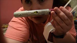 MY FIRST TIME DOING HUMIRA INJECTIONS AT HOME 41219 [upl. by Ahsem]